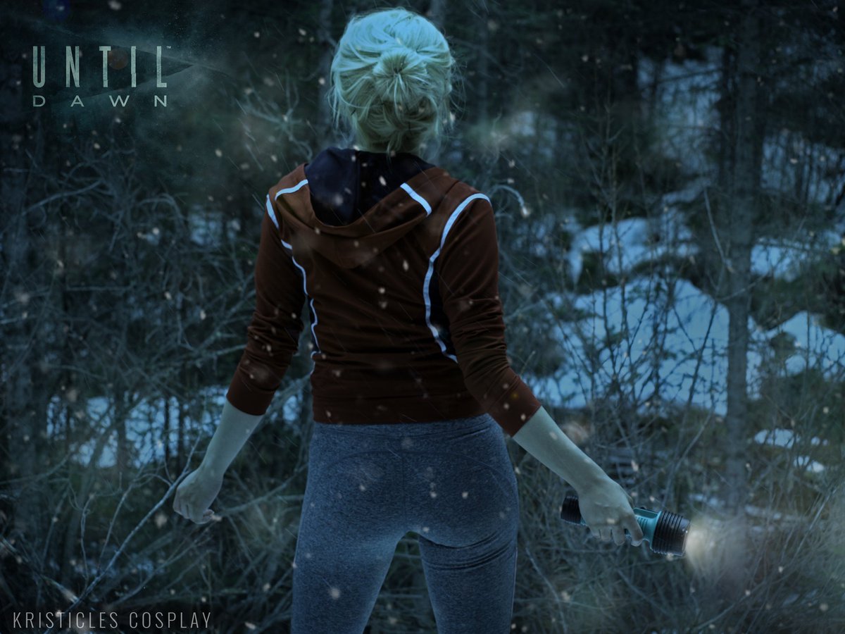 kristiclesgg's tweet photo. 💀🍑💀 
📸@_tarrantula_ 
Assistance @yaboymegan 
Edit me
#samuntildawn #untildawn #cosplay https://t.co/kTBQrmcQR5
