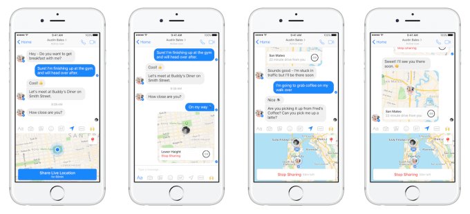 Facebook Messenger : vos amis vont pouvoir vous géolocaliser en temps réel bit.ly/2o4ZNA7