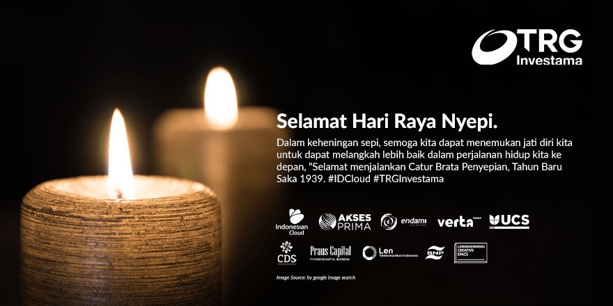 TRGInvestama's tweet photo. Segenap keluar besar PT Teknologi Rist Global Investama mengucapkan selamat memperingati hari raya nyepi #TRGI https://t.co/oExxyaLSZx