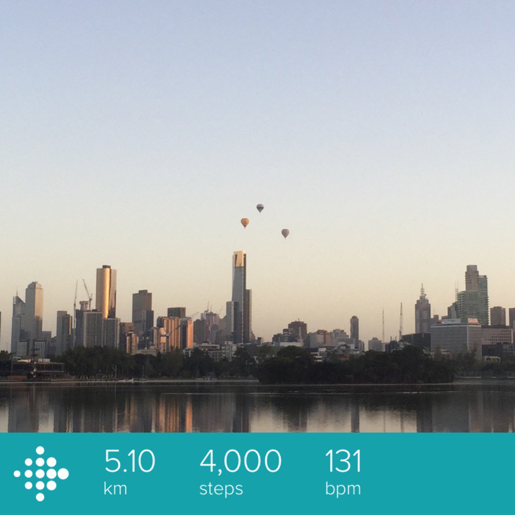 AJ_OLoughlin's tweet image. #WeAllMove #Melbourne #ActiveWorld #Fitbit #RunChat