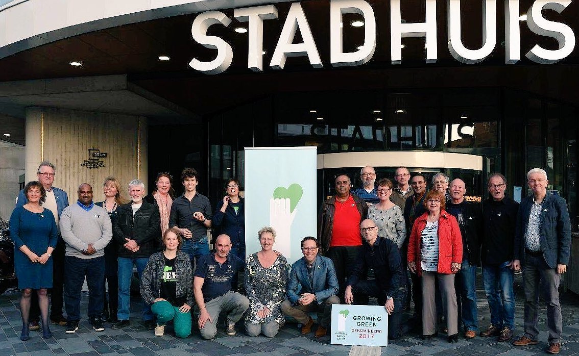 Dit zijn de groene kanjers met de groene spelden 2017 @ggcAlmere