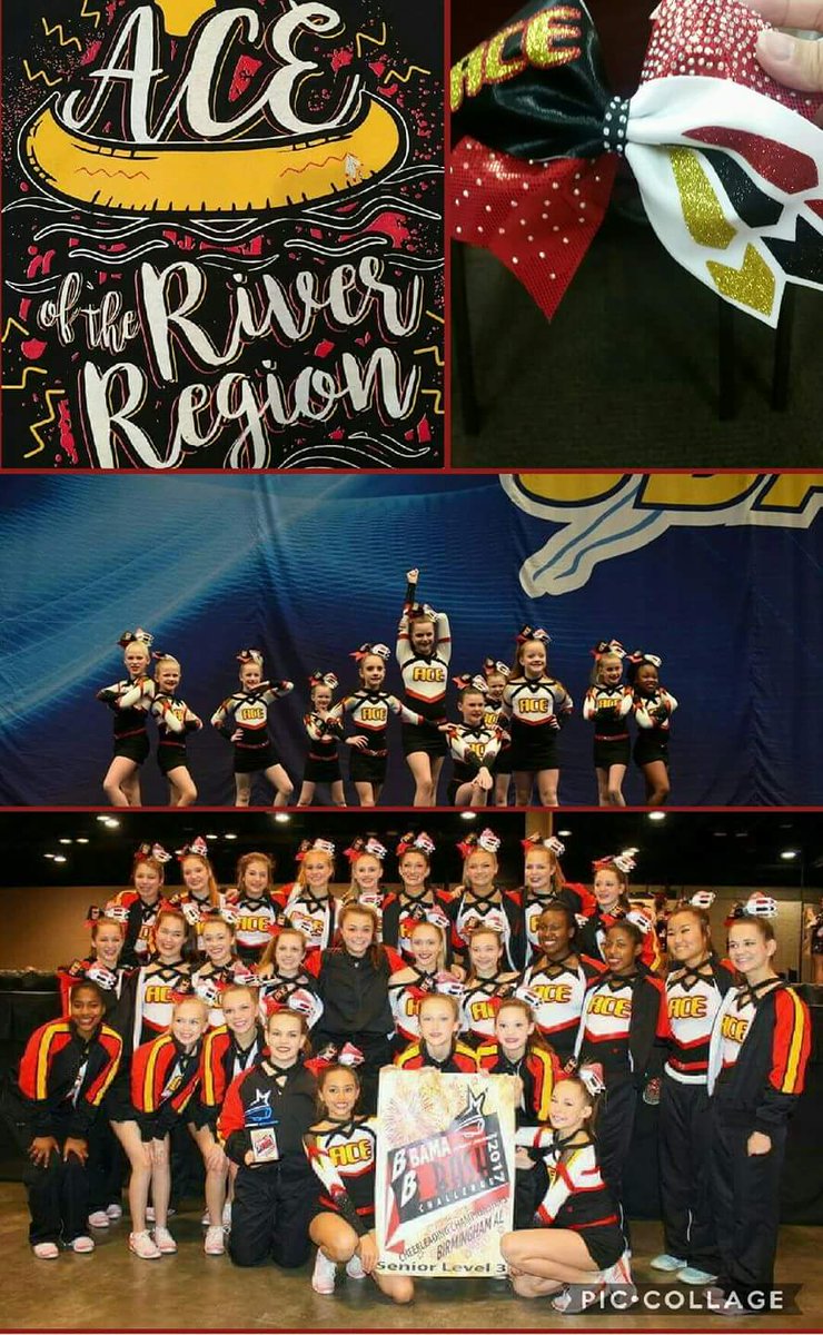 ACE of River Region 17-18 All Star dates/eval are soon!Visit acecheer.com-click Mgm link-click on important dates in May! #ACERR