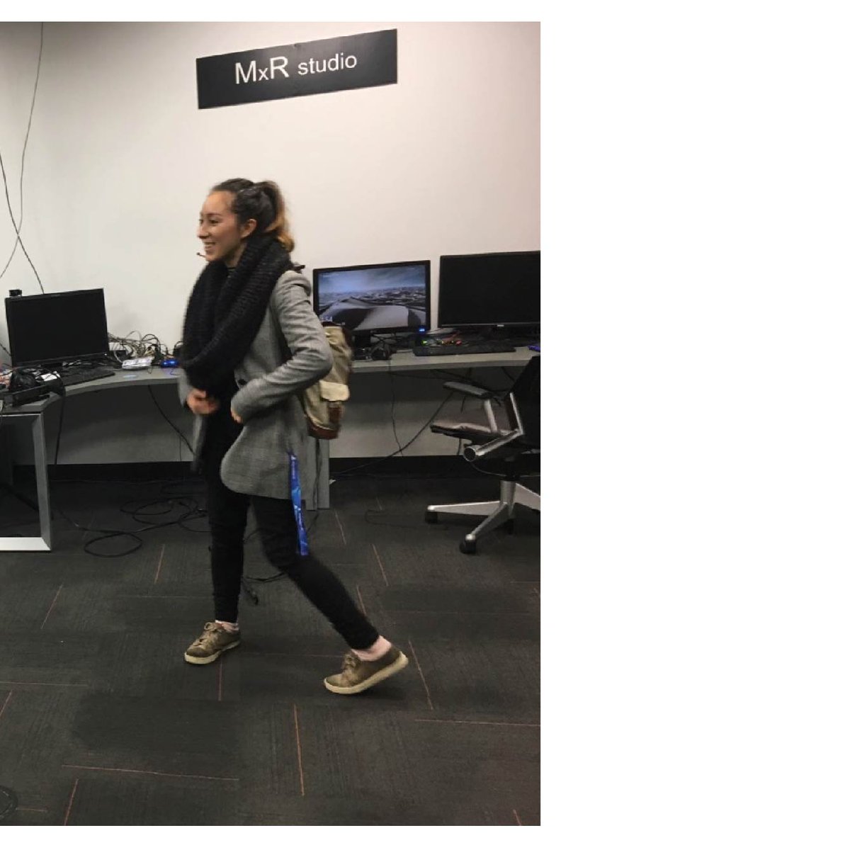 YBVR360's tweet photo. YBVR doing research at USC VR Lab #YBVR360 #WhYBe outdated? https://t.co/twXBvaYSMd