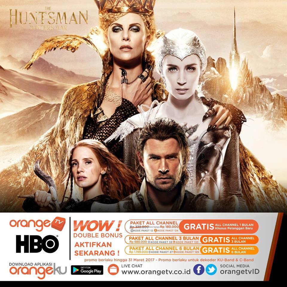 OrangetvID's tweet photo. 3 Hari lagi Orangers, Aktifkan Paket WOW 3 Bulan Bonus 3 dan 6 Bulan Bonus 6. dan WOW 12 Bulan Bonus 6. Hanya sampai 31 Maret 2017 https://t.co/rtJmaYmG93
