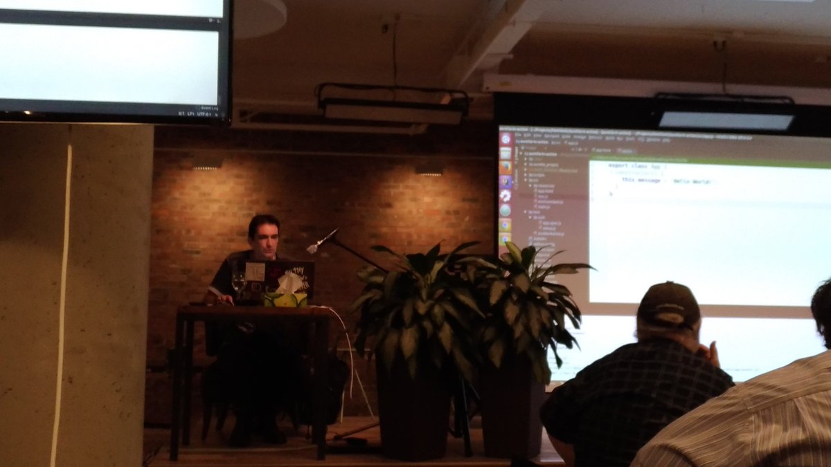 printstacktrace's tweet image. Amazing live coding by @altus34 about aurelia.io and @testatoo at #html5mtl