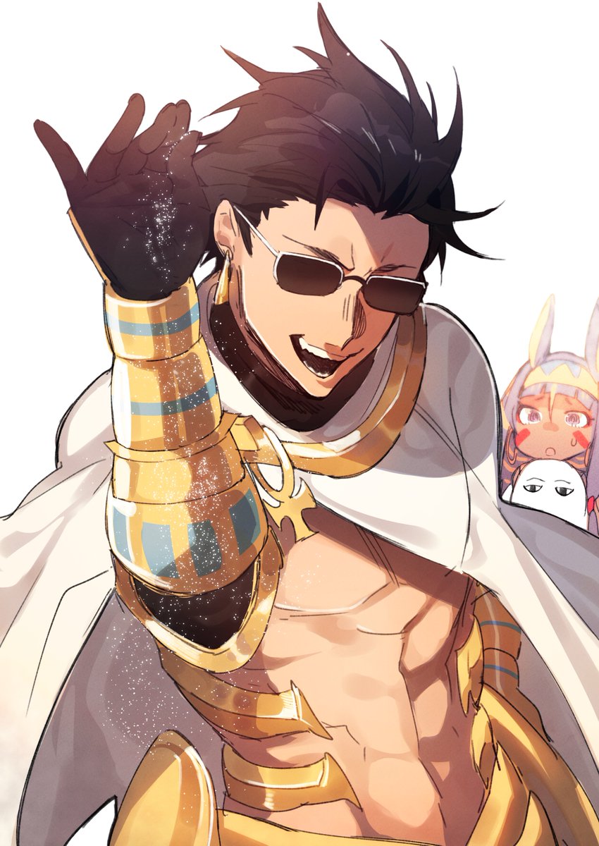 まゆつば Tlに塩をかけるファラオ