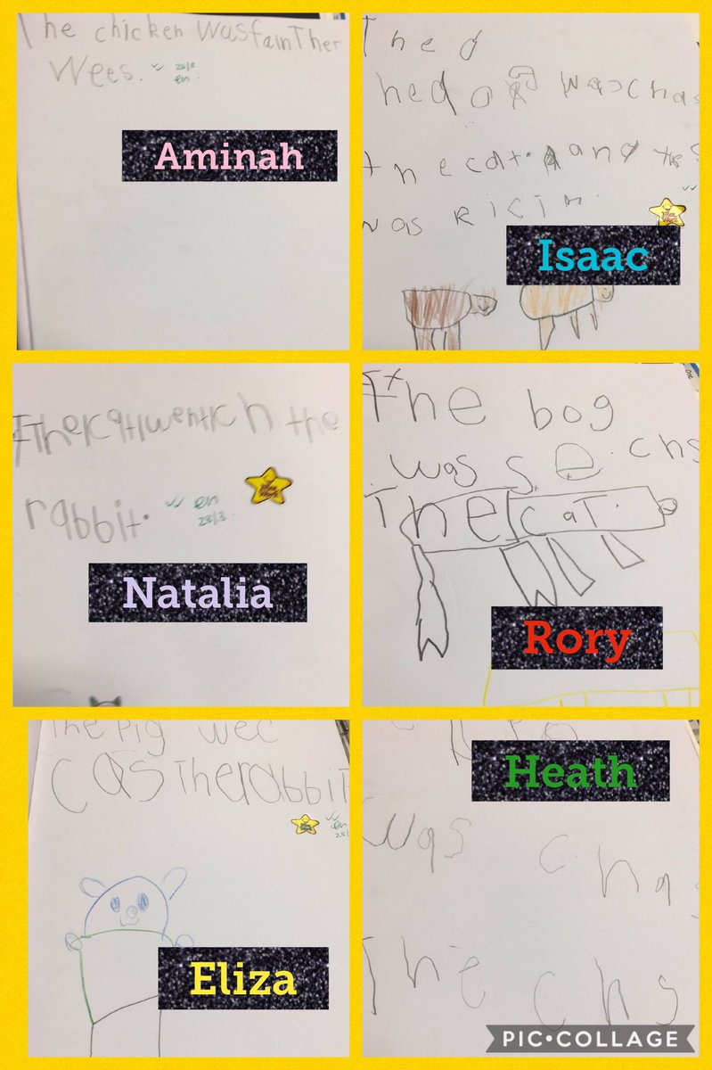 Kindergarten writing always makes my day <a href="/AKrilich/">Ashlynne Krilich</a> <a href="/leumeah_ps/">Leumeah PS</a> #usingbutterflychartforsounds
