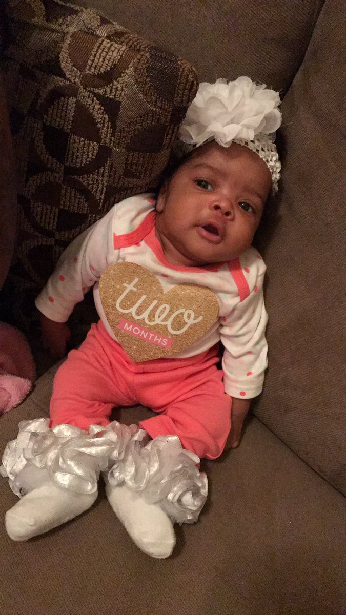 PrettyGirlyy_'s tweet photo. I Now Understand When They Say You Never Know Real Love Until You Give Birth ❤️ I Love Everything About Being Her Mother 💕#2Months https://t.co/wqYiu7edV9