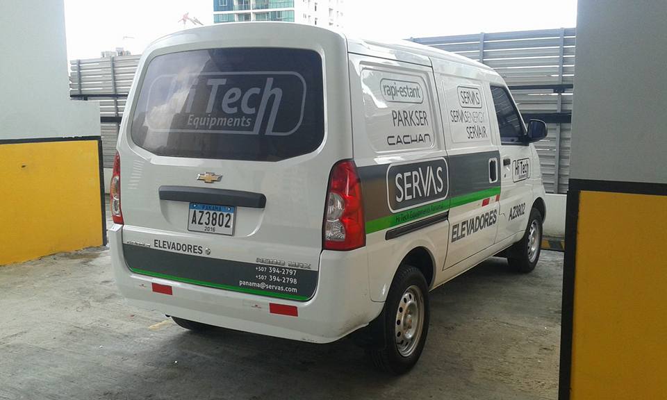 CopyColorsPA's tweet image. CopyColors® Panamá - Diseño, Impresión e instalación rotulación de panel SERVAS ELEVADORES PANAMA