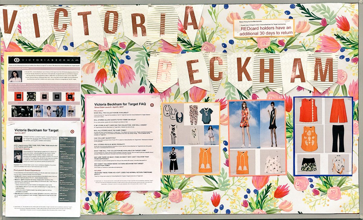 76gretchen's tweet image. #VictoriaBeckham for #target  alittle pre launch info for the team #educate #introduce #passion #vmtl @JenieBrisson @albaby24 @ashleysunYYC