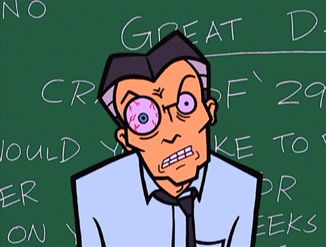gilly_sorry's tweet photo. Quin Snyder looks like that really angry teacher from 'Daria'. https://t.co/lzwQx2OpLZ