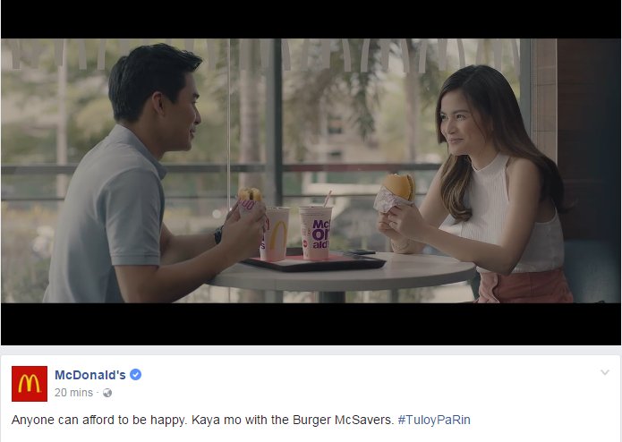 OneTeamMcLisse's tweet photo. Nagmahal. Nagsaktan. Nagmoveon. NagMcDo. Nagkalovelife. #McLisse #TuloyPaRin https://t.co/fca3mJ2cZ8