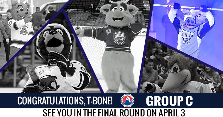 keebler46's tweet photo. .@RampageTBONE  comes out victorious and advances to the final round of #MascotMadness on April 3!  - https://t.co/Mkidkoiv0t https://t.co/gIlMQyyc7N