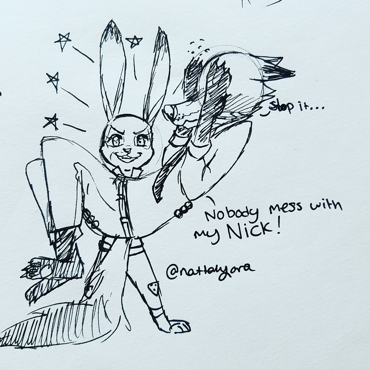 NattalyAra's tweet photo. I can't stop to drawing lol
#Zootopia #judyhopps #nickwidle #nickxjudy https://t.co/f0w7m7Qy8P