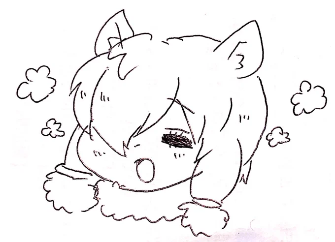ふわぁ〜〜 