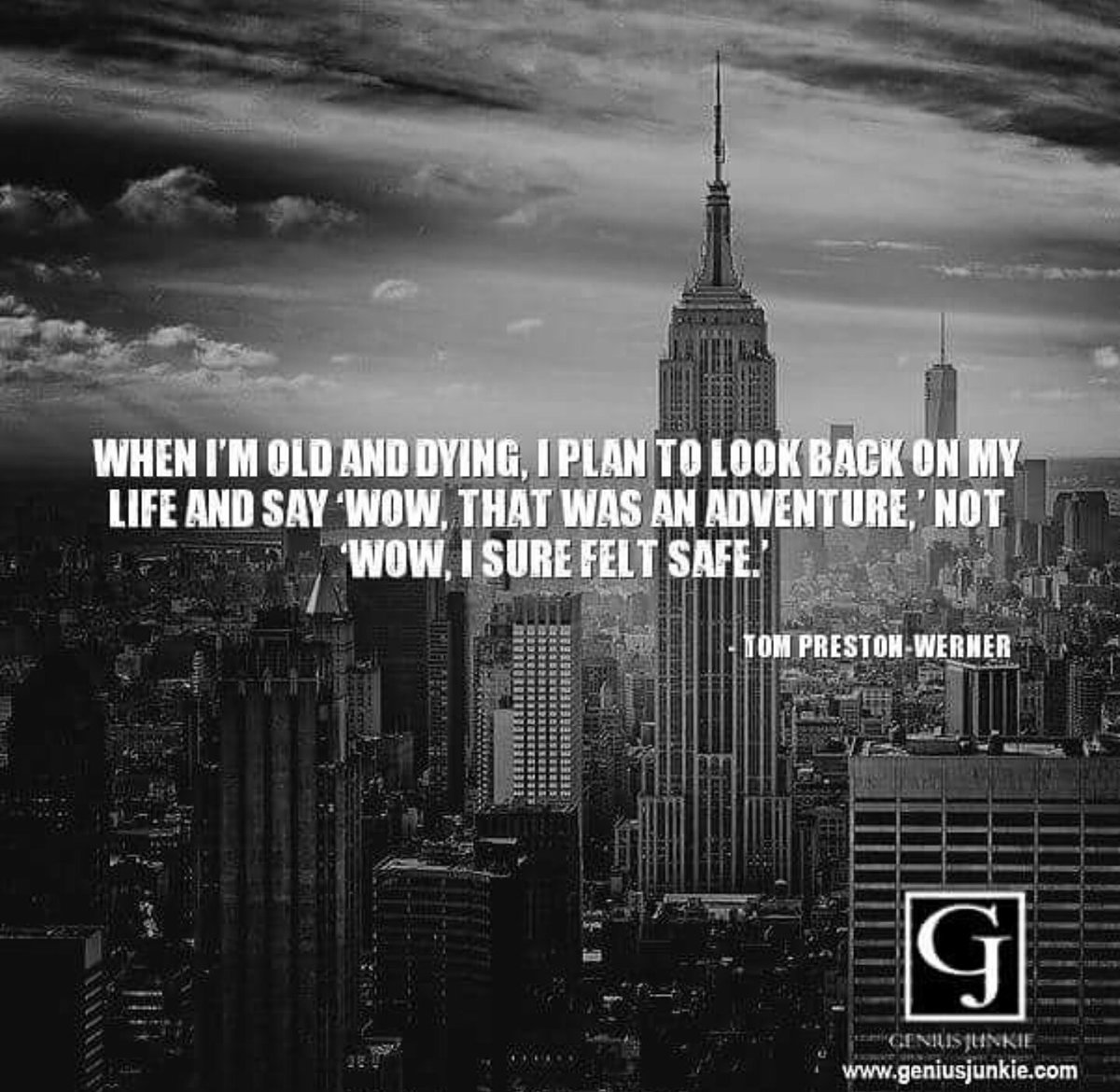 Genius_Junkie's tweet photo. Take risks!

#GJunkie #MondayMotivation https://t.co/UXBNLsaXir