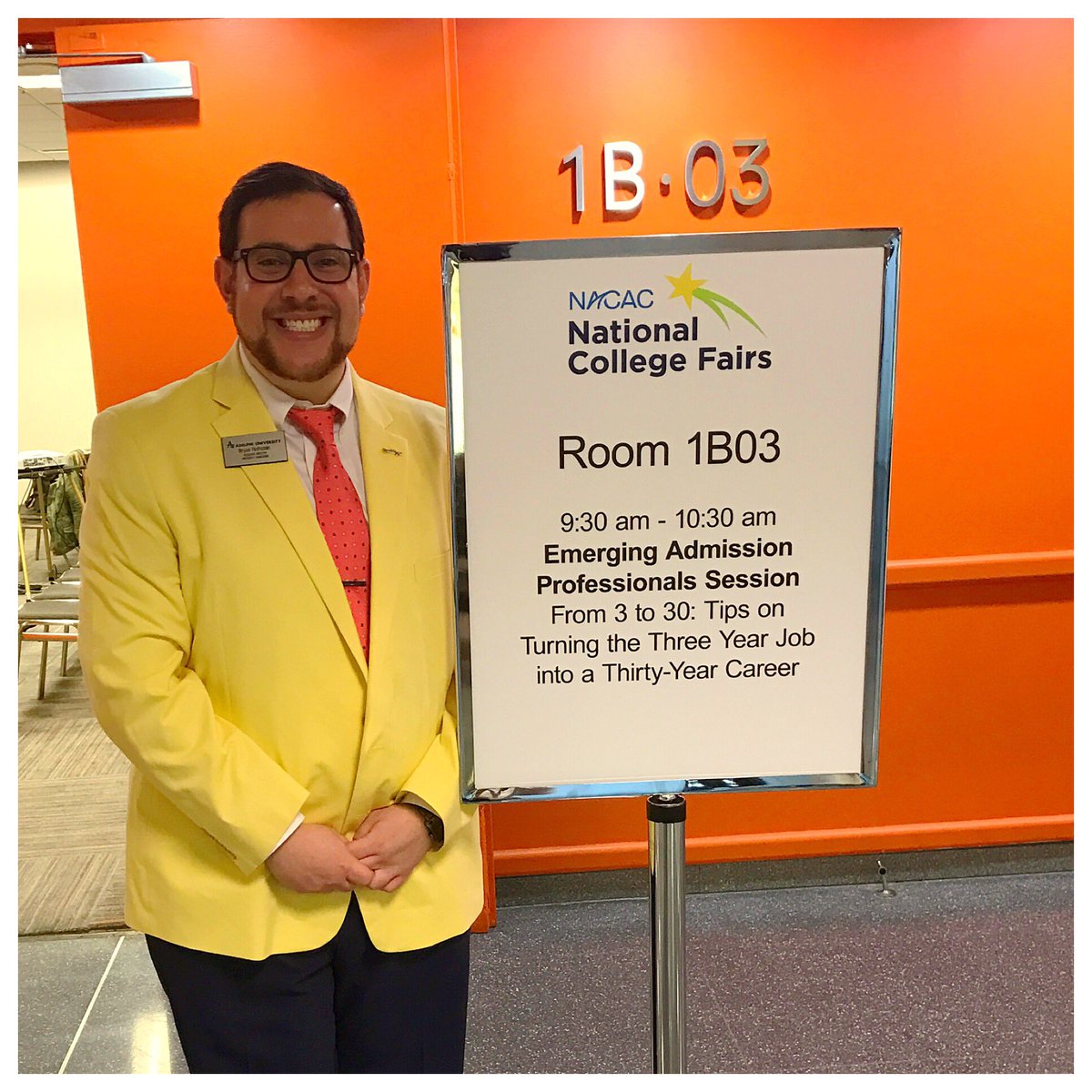 bmr921's tweet photo. Amazing opportunity presenting for @NACACedu during NYC NACAC NCF yesterday! #NACACEAP #highered @ApplyAdelphi @AdelphiU @NACAC @NYSACAC https://t.co/ayXZDFgCIM