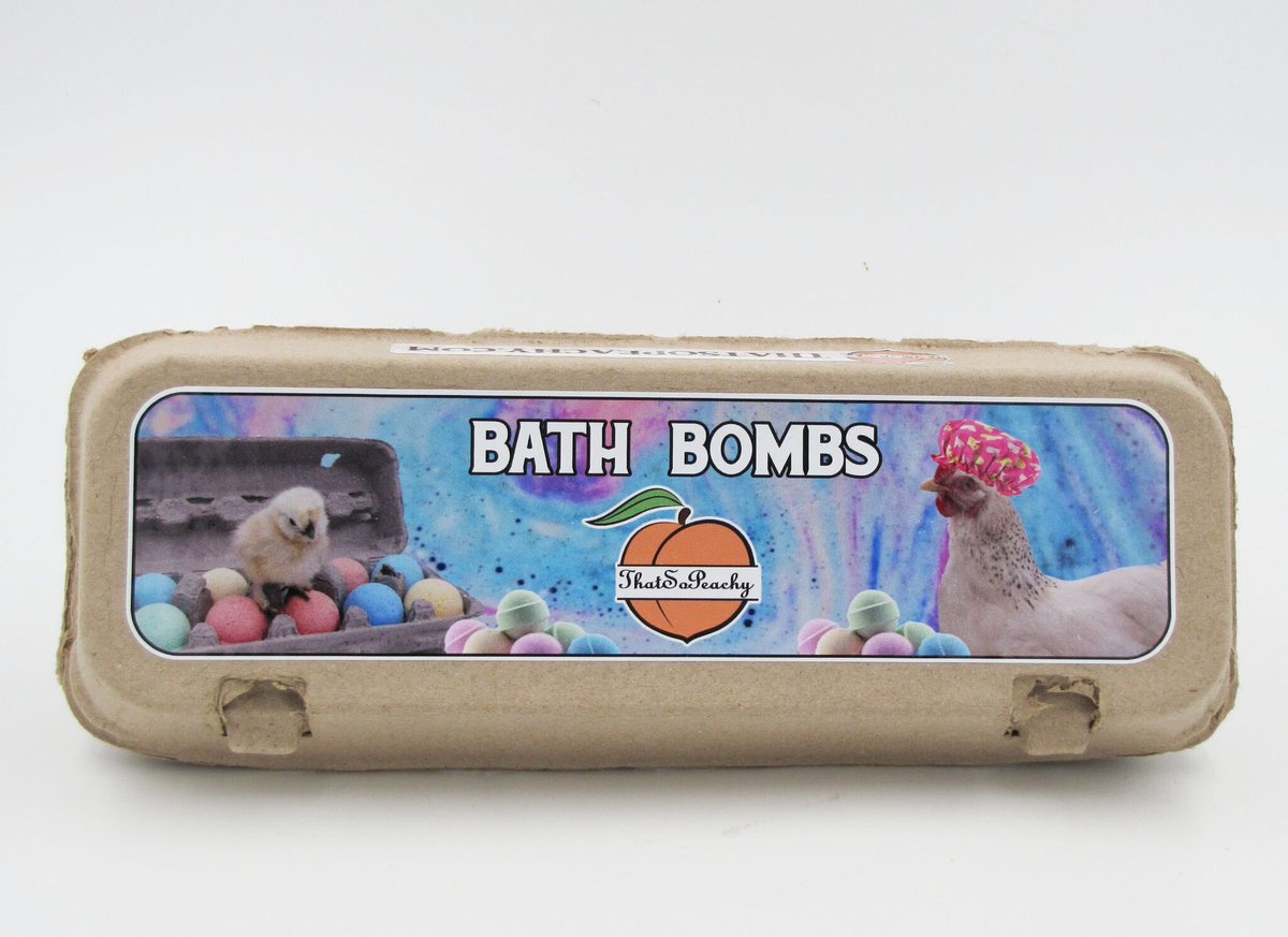 thatsopeachy's tweet photo. Chicken bath bombs are finally here!! Just in time for Easter🐣
Mix &amp; match any color/scent💖
https://t.co/O7U8CVuOM2 https://t.co/1clg2SdrmH