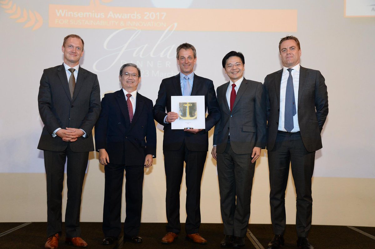 DutchCham's tweet photo. Congrats to @HeeremaROTCYP, winner of the #WinsemiusAwards 2017 in the category Maritime! Thanks to @ABNAMRO as category partner! https://t.co/LASkHhaxt0