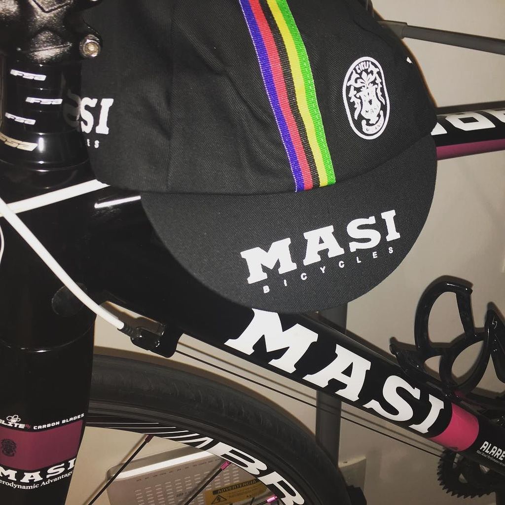isheeppy's tweet photo. Just-arrived, my Masi cap! #pacecaps @pacecaps #masibikes @masibikes #bicycle #fahrrad #bi… https://t.co/izDNEZbmLL https://t.co/D6ZdU4vNJE