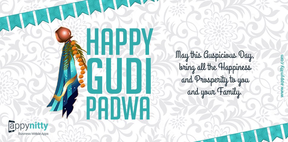Appynitty's tweet image. Appynitty Communications wishes you all Happy #GudiPadwa