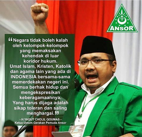 Kultwit Ketum PP GP <a href="/Ansor_Satu/">yaqut cholil qoumas</a> 
VISI KEBANGSAAN NAHDLATUL ULAMA 
" Indonesia dari Mata Bathin #KiaiNU " | klik: linkis.com/chirpstory.com…