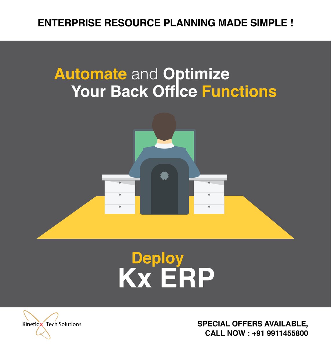 GraspSomeFacts's tweet photo. Back Office is the Back Bone of any Business!
Optimize it, deploy #KxERP!
Call for Demo: +91-9999862915
Visit us at: https://t.co/HeDYFx0YSc https://t.co/hy92cfQbQm