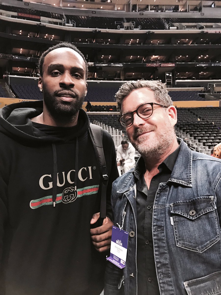 KristianRanker's tweet photo. Great seeing my friend @ShabazzMuhammad ,Support our Documentary Kickstarter. https://t.co/sFXcAK2QfQ  'You're Better Than That' #nba https://t.co/h3s6CWSmM9