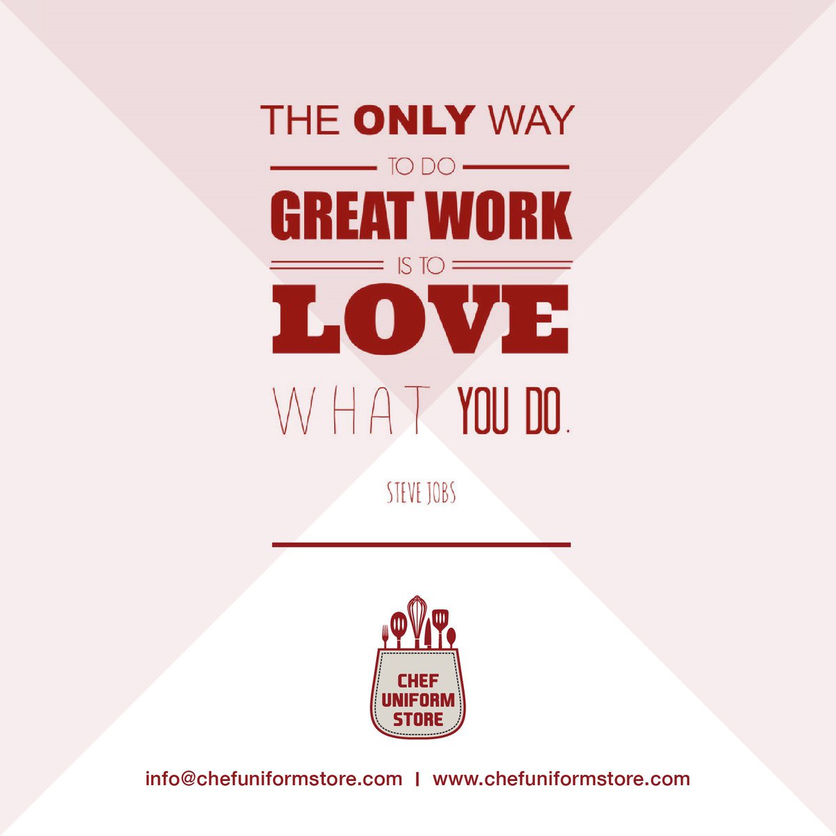 bbgchefuniform's tweet photo. A sentiment we can completely agree with. #ChefUniformStore https://t.co/XZvOkuX4Vm