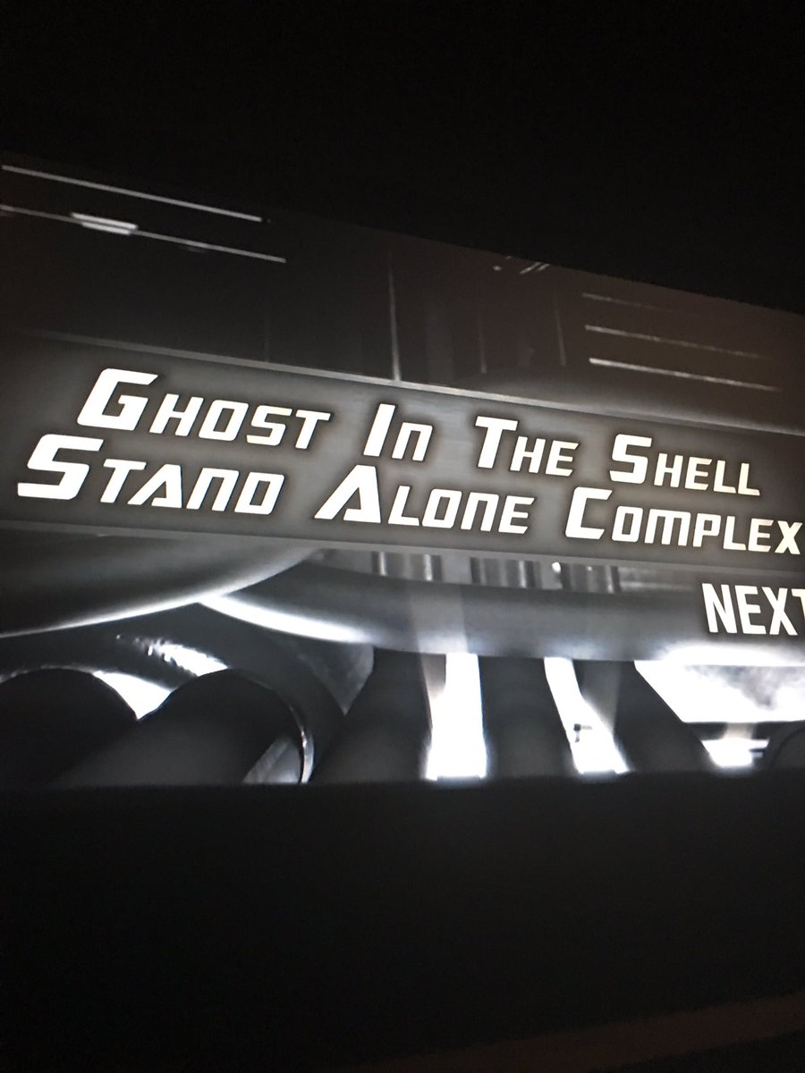brutalpuncher1's tweet photo. Last call of the night folks #GhostInTheShelll is here for the final call on #toonami night https://t.co/3qufHKORkj