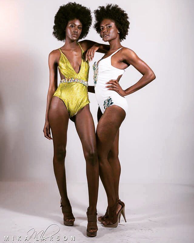 iAmLeslieJones's tweet photo. #CelebritySwimsuitPhotoshoot #PoolsideCollection #Melanin #Poppin https://t.co/0P07ra4PH9