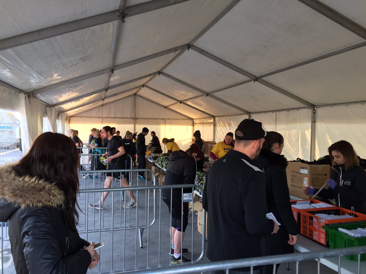 UndergroundRuns's tweet photo. Atmosphere starting to build at the Urban Village! Just over an hour to the start!! #tunnelrun2017 https://t.co/wk5moGDipH