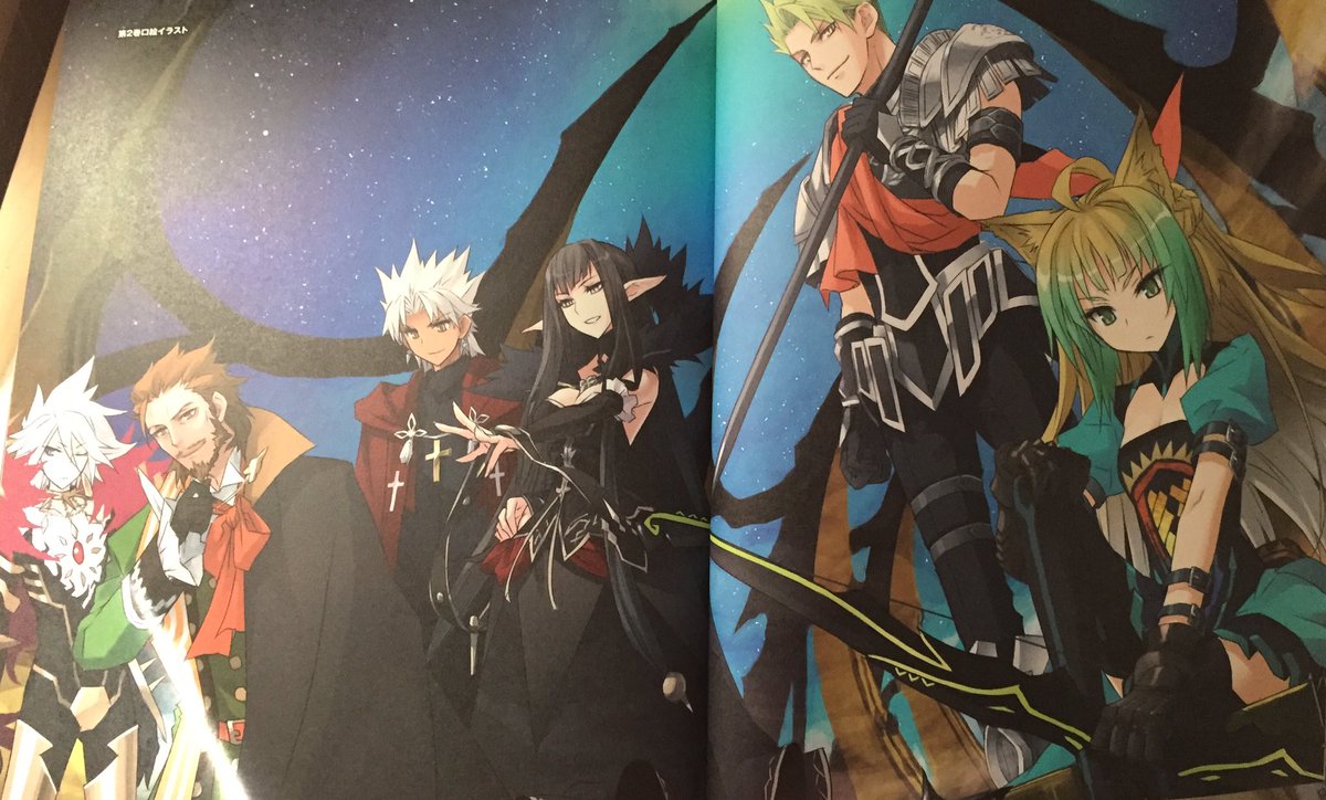 ウェルリト三剣 Na Twitteru アー Fgoで大大大活躍の天草モーさんジャックちゃんの他にもこんな豪華メンバーがアッセイ してるfate Apocryphaが7月からアニメ放送開始か 40連程度の金額で確実に書籍セット買えるな 品薄だったけど今メイトとかで取り扱い増えてる