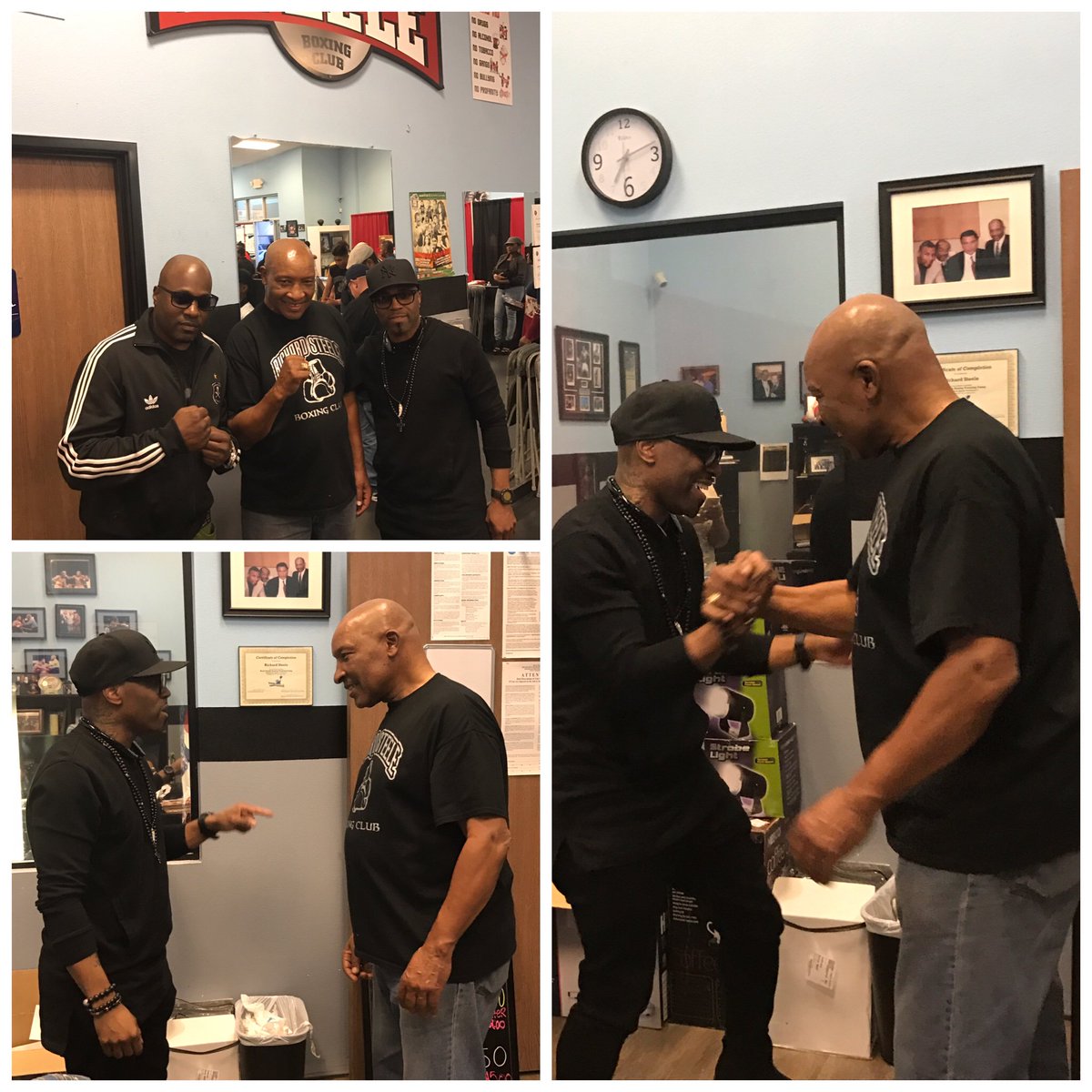 Hey <a href="/TeddyRiley1/">TEDDY RILEY</a>  You are a true #champ in my book! Thanks for supporting the amateurs at  our #boxing show tonight! #lasvegas #giveback