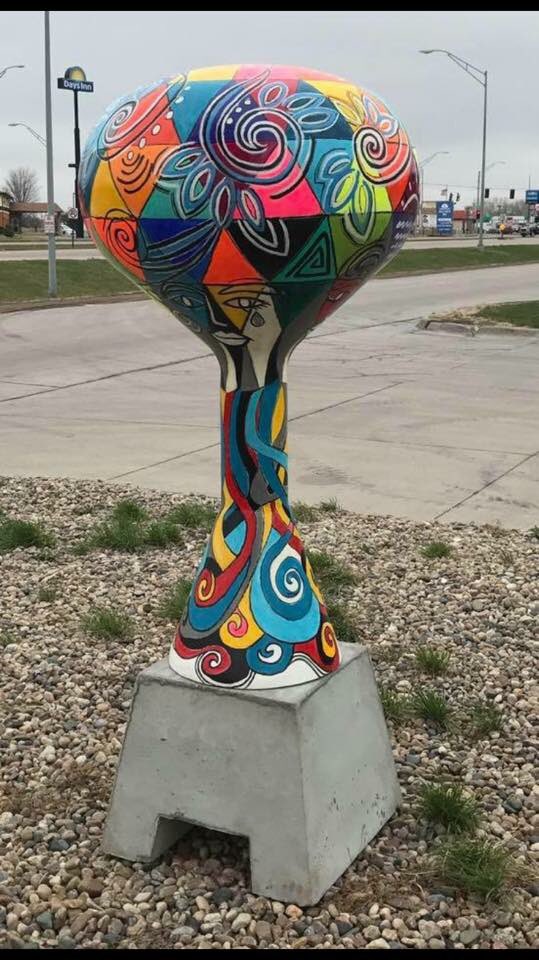 Lucas4westside's tweet photo. It's awesome to see all of the beautiful "Towers of York" around town.  Great idea!  #yorkdukes https://t.co/2xIQOELWHz