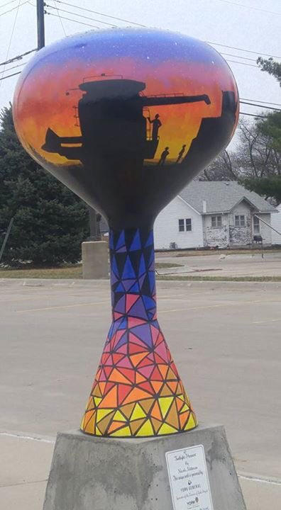 Lucas4westside's tweet photo. It's awesome to see all of the beautiful "Towers of York" around town.  Great idea!  #yorkdukes https://t.co/2xIQOELWHz