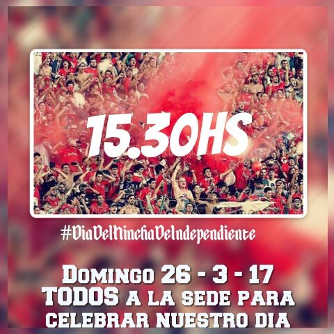 Feliz #DíaDelHinchaDeIndependiente