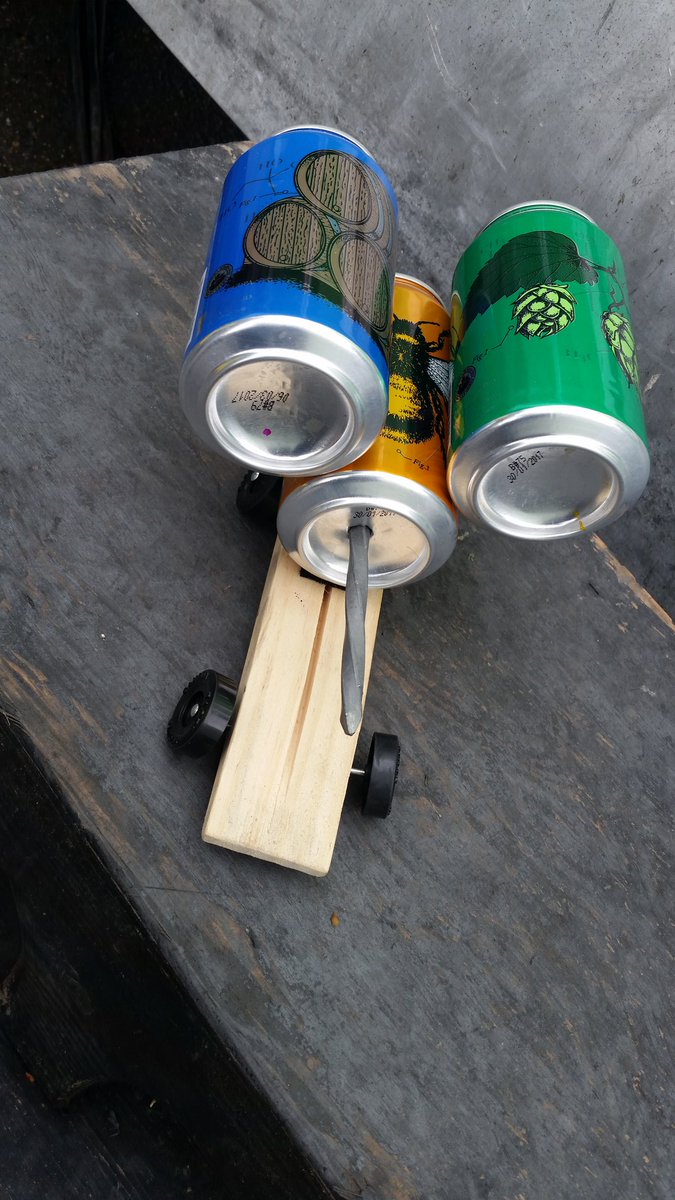 DogwoodBrew's tweet photo. Look fast enough? @BeerCanDerby https://t.co/LOFebD43tm