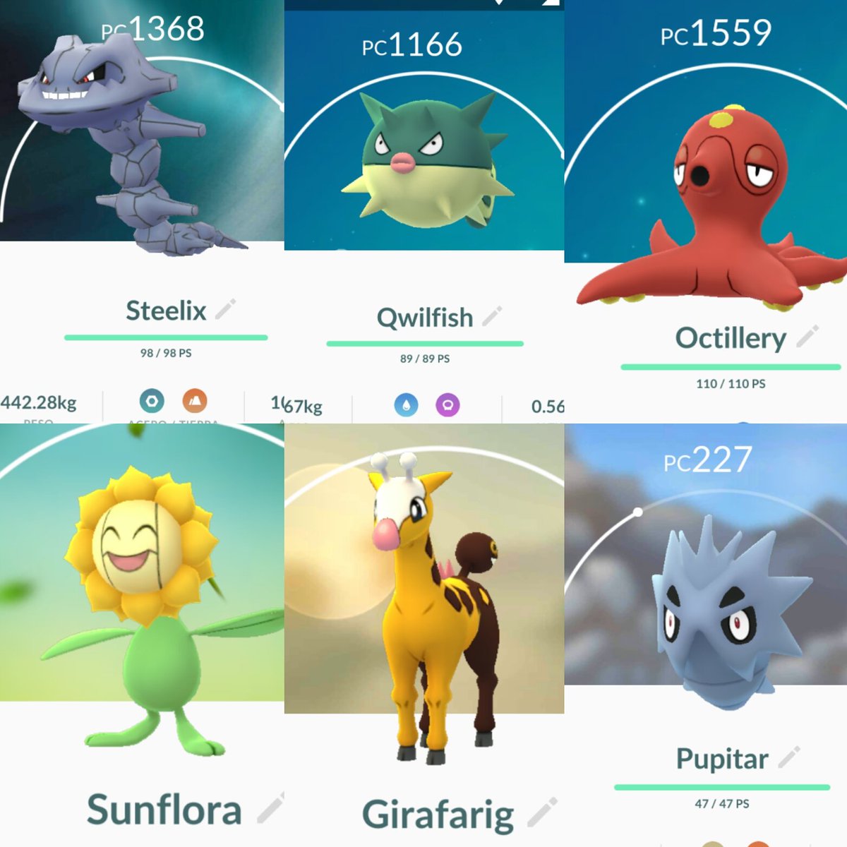 pokepowergo's tweet photo. Lo mejor de hoy! #pokemongo #Pokemongogen2 #PokemonGoMexico https://t.co/mMnXoKmUKQ
