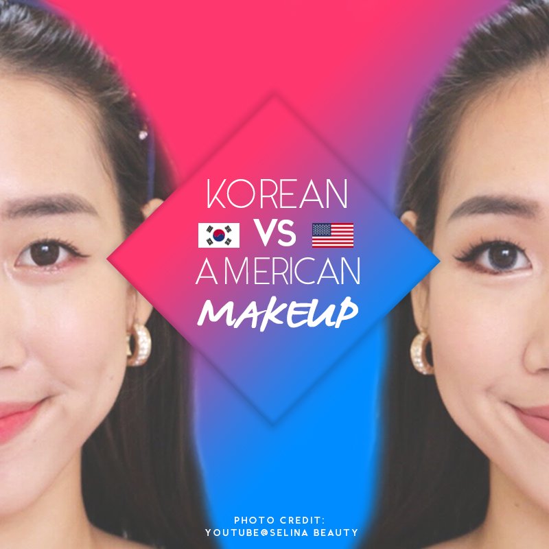 imsoldapp's tweet photo. Which makeup style do you prefer? Either Korean or American style, you may look for makeup products on our app! #makeup#korean#american https://t.co/TkgDiRgooH