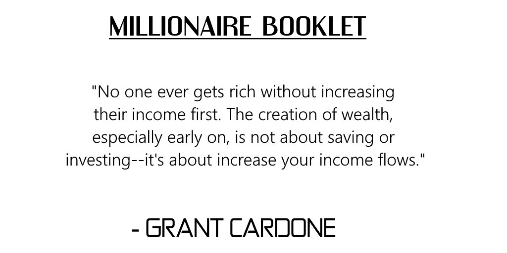 Millionaire Booklet tweet media