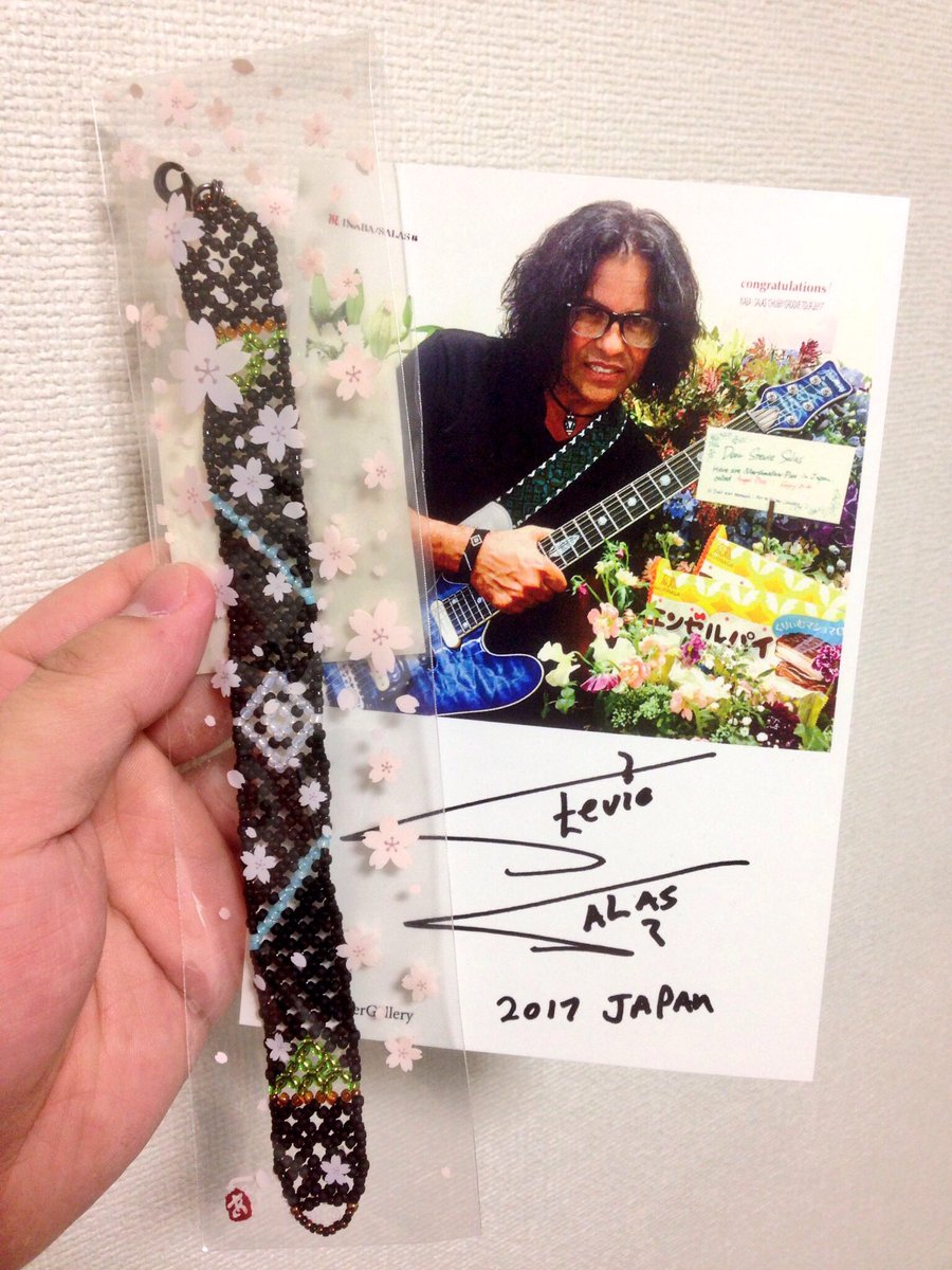 Bz_s_and_a_DoAs's tweet photo. #GerdKnapper 様製作のブレスレット #StevieSalas model届いた!!✨✨✨
@GerdKnapper様、ありがとうございました!(*^^*)♪
1人で装着は少しコツが必要😅
#INABASALAS
#StevieSalas
#GerdKnapper https://t.co/5IsMrapqDc