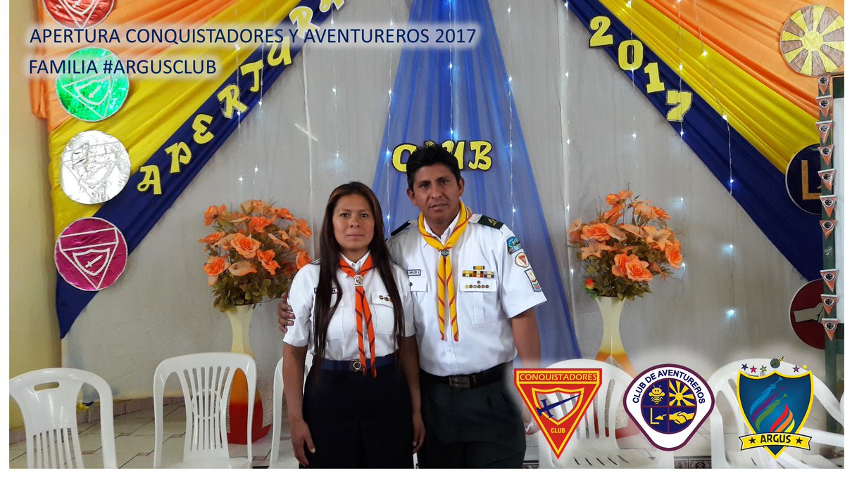 CarValenzuelaP's tweet photo. Apertura de Actividades 2017 #Aventureros y #Conquistadores Familia #ArgusClub #DMHuancayoLaEsperanza   @PrAndyEsqueche @AdventistasMAC https://t.co/tVa6F935SR