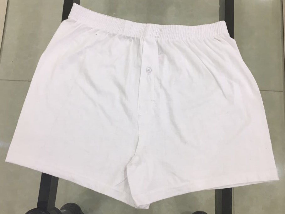 JB Boxer Short
100% Cotton Single Jercy 150GSM
White &amp; Dyed