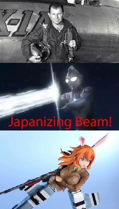 あれこれ日本ビームで変換させちゃう Japanizing Beam と3コマ大喜利が海外で流行っているらしい Togetter
