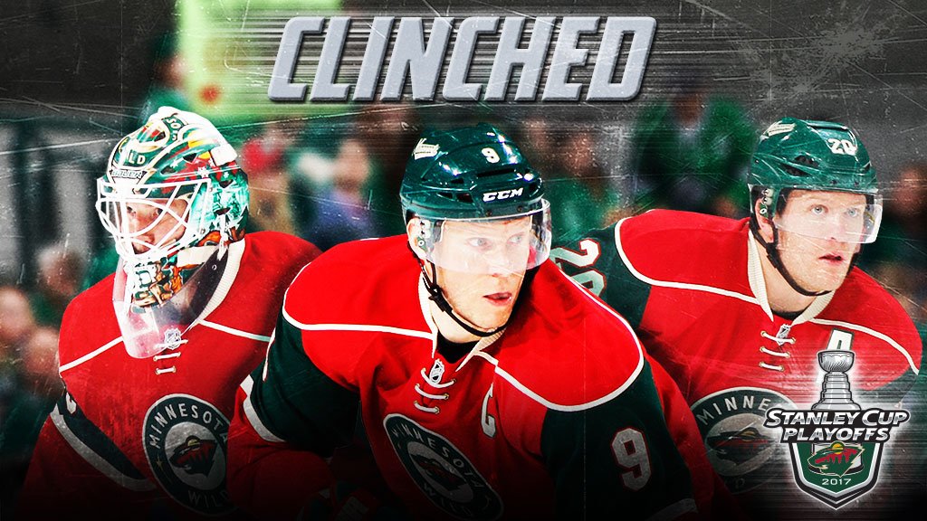 NHL's tweet photo. Ready for a Wild playoff ride. #StanleyCup https://t.co/mrlGCjEysL