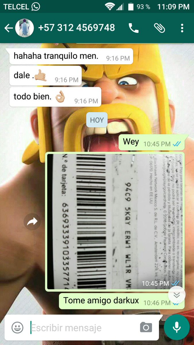 Entrega del premio a los mejores del cofre de batallas de clan