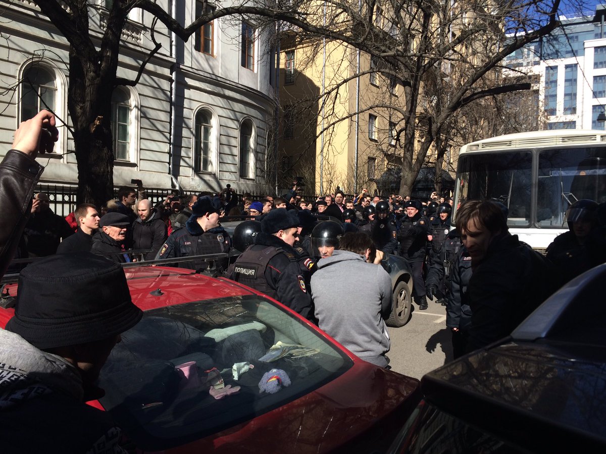 Москва, акция, навальный