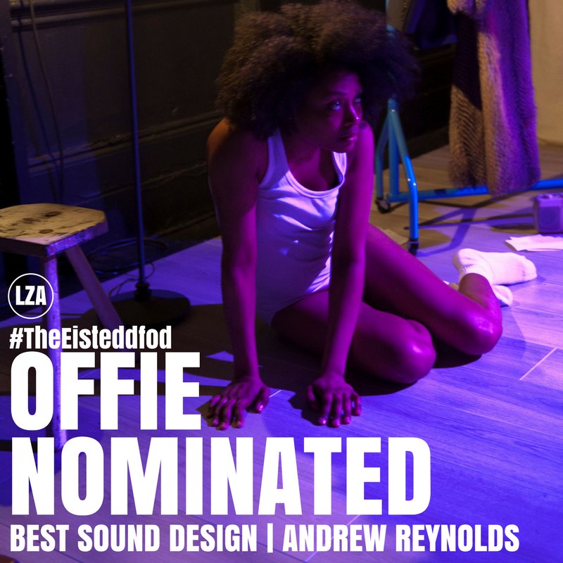 LZAcreative's tweet photo. #TheEisteddfod 's been nominated for an #OFFIE! Huge Congrats to Andrew Reynolds for his best sound design nod! #offies2017 @EtceteraTheatre https://t.co/d2qwiMoM27
