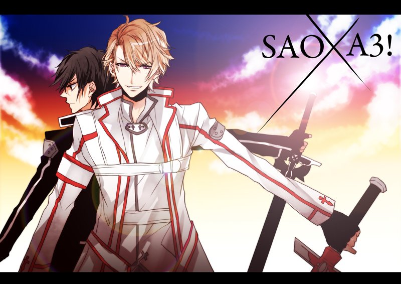 ハナダ Sur Twitter Sao A3パロ たるちがsaoの世界にいたら絶対ベータテスターだろうし 最強ギルドの血盟騎士団にいそう キリト君と共闘するとことか見てみたいという願望 昨日映画見た熱が引かぬままアリスイベントやった結果よくわかんないものができました